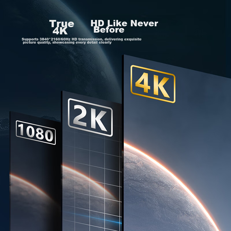 Кабель-адаптер BIAZE HDMI на DP, 1.8 метра, 4K/60Hz, Displayport Male на 4K HD видео конвертер, компьютер PS4 на монитор