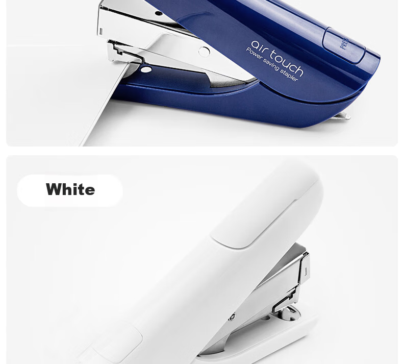 KW-Trio Low-Effort Stapler Small Size Air-Feel Student Office Stapler Thickened No.12 Staples Can Staple up to 20 Pages 11