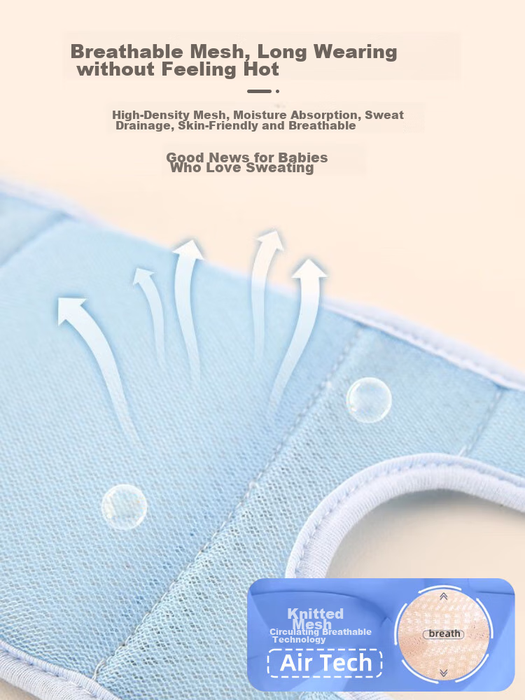 9i9 Baby Knee Pads Crawling Anti-Fall Elbow Guards Breathable Mesh Non-Slip Toddler Walking Protection 2 Pairs A99 7