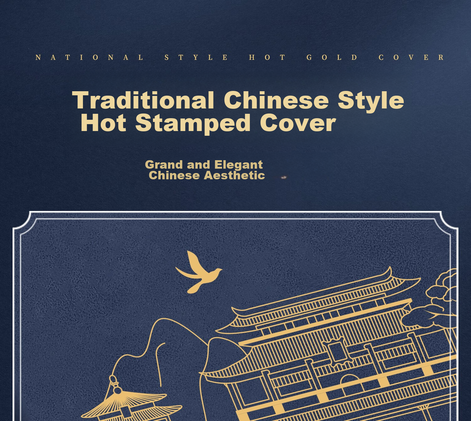 Mingyu Pocket Notebook A7 Small Notepad Portable Memo Pad High-Quality Chinese-Style Mini Journal for Accounting, Notes, Vocabulary, And Reminders Graduation Season Gift for Middle And High School Exams Navy Blue 3