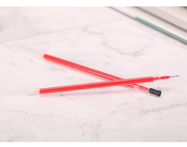 M&G 0.5mm Gel Pen Refill Full Needle Tube Signature Pen Refill Student Office Universal Smooth Non-Break Ink Refill AGR640K0C 20pcs 1