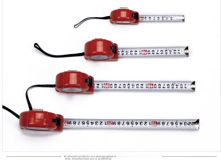 Kafuweier Wide, Thickened, Wear-Resistant Self-Locking Steel Tape Measure, 3M*19MM TM4533 3