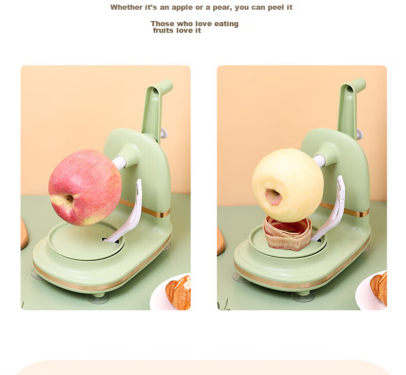 BJ Apple Peeler, Apple Peeling Tool, Apple Peeling Device, Apple Peeler Machine, Apple Skin Remover 8