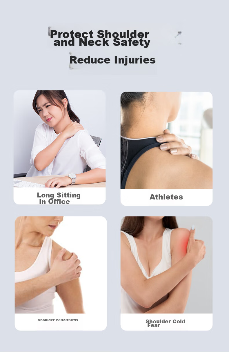 AiHuJia Shoulder Warmer, Self-Heating for Sleeping Warmth, Summer Shoulder And Neck Support, Fixed Strap for Postpartum Care, Shawl for Cold Prevention And Hot Compress 3
