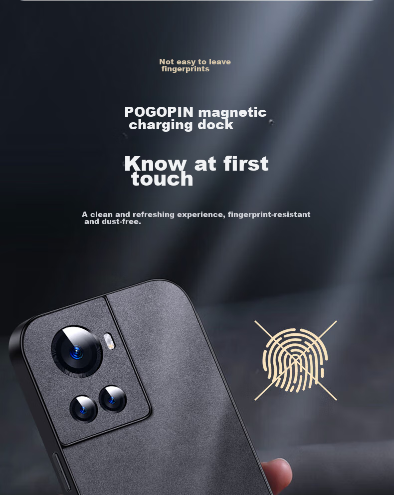 Shangsu Compatible with OnePlus Ace Phone Case, 1+ ACE Protective Cover, Shockproof, Full Lens Protection, Soft Shell, Simple Luxury Lambskin Silicone Outer Case, for Women And Men, Leather Case, Black 12