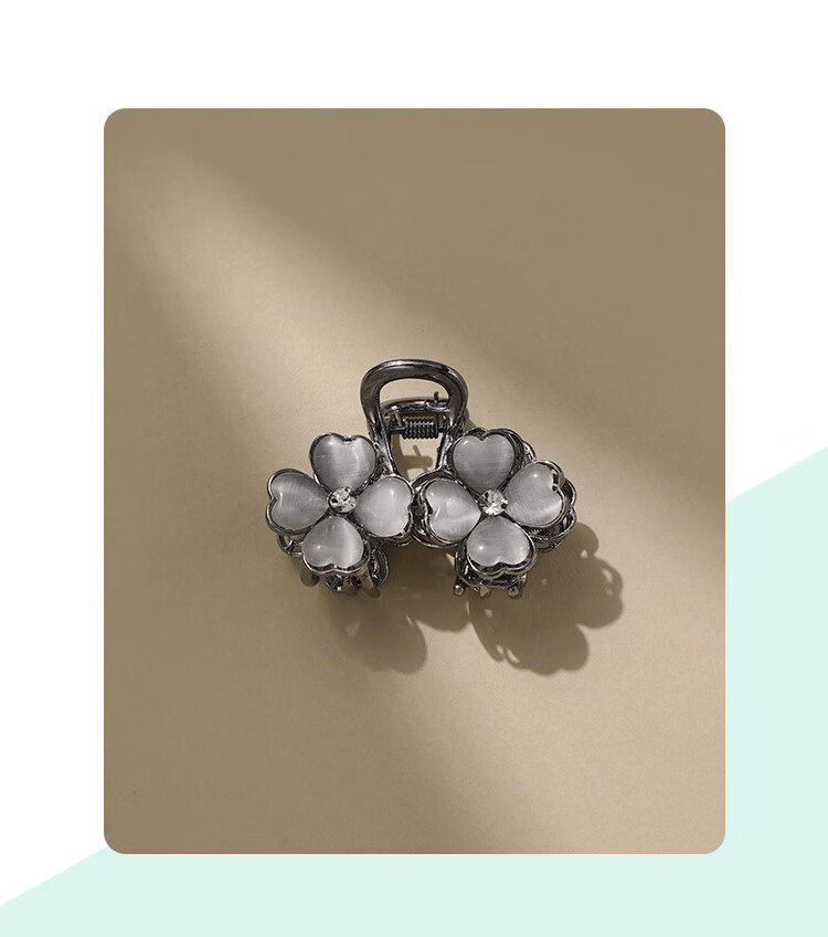 CHIMERA Floral Hair Claw Clip Elegant Medium Bangs Hairpin Shoulder Hair Clip Hair Accessories for Women Birthday Gift 1