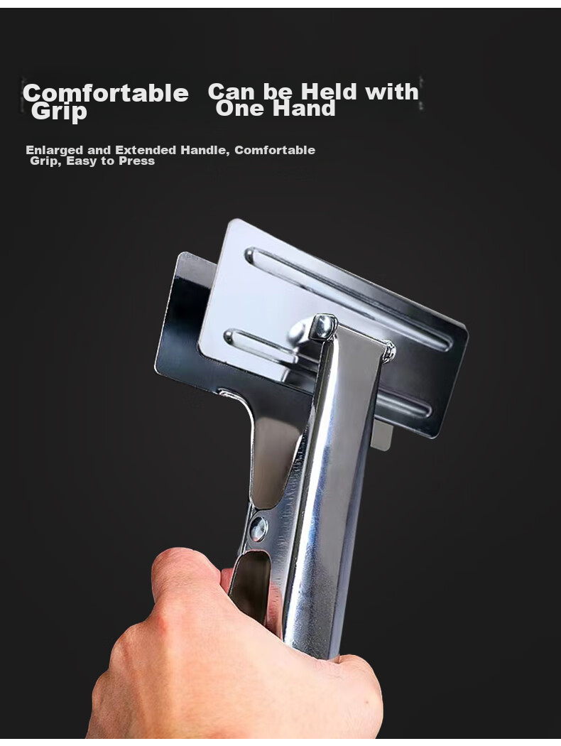 Kelangxinsheng Extra-Large Voucher Binding Clamp, Strong Accounting Document Clip, Thick Bill Holder, Financial Office Assistant Tool 7