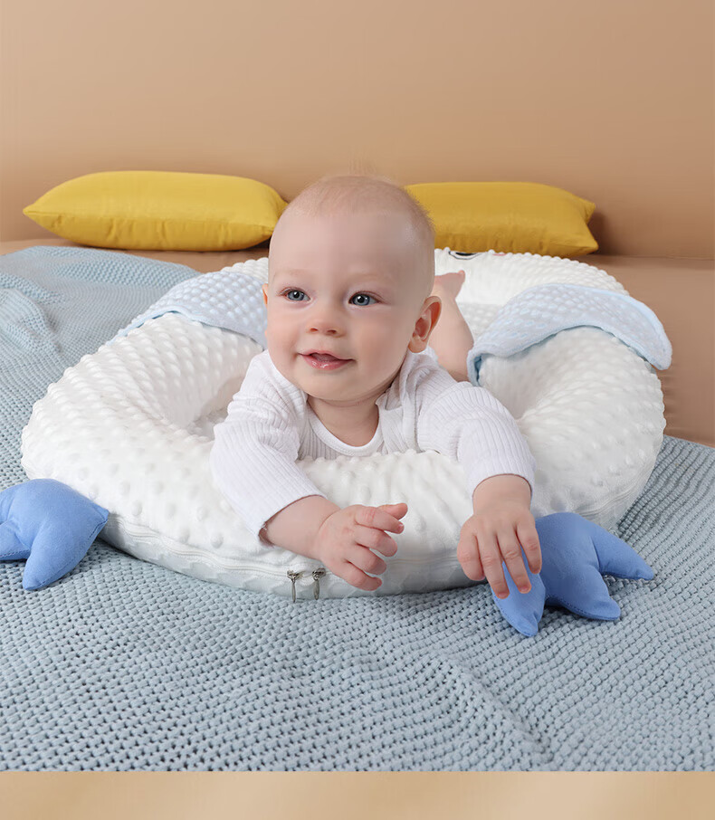 Leyunbaby Crib Bed, Newborn Baby Bionic Bed, Sloped Pillow Pad, Sleep Aid, Movable And Portable, Anti-Pressure And Anti-Fright Device 10