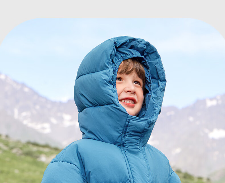 Ciciibear Baby down Jacket, Long Winter Coat for Boys, Warm Outerwear, Triple Protection, Heat Retention, Children's Thickened And Extended Winter Clothing 4