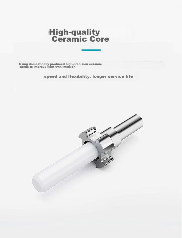 HAILE Fiber Optic Patch Cable, 10 Gigabit Multi-Mode LC-LC OM4 Pigtail, Low Smoke Zero Halogen LSZH Low Loss A-Grade Fiber Core, Data Center Optical Cable, 2 Meters, HJ-2LC 5