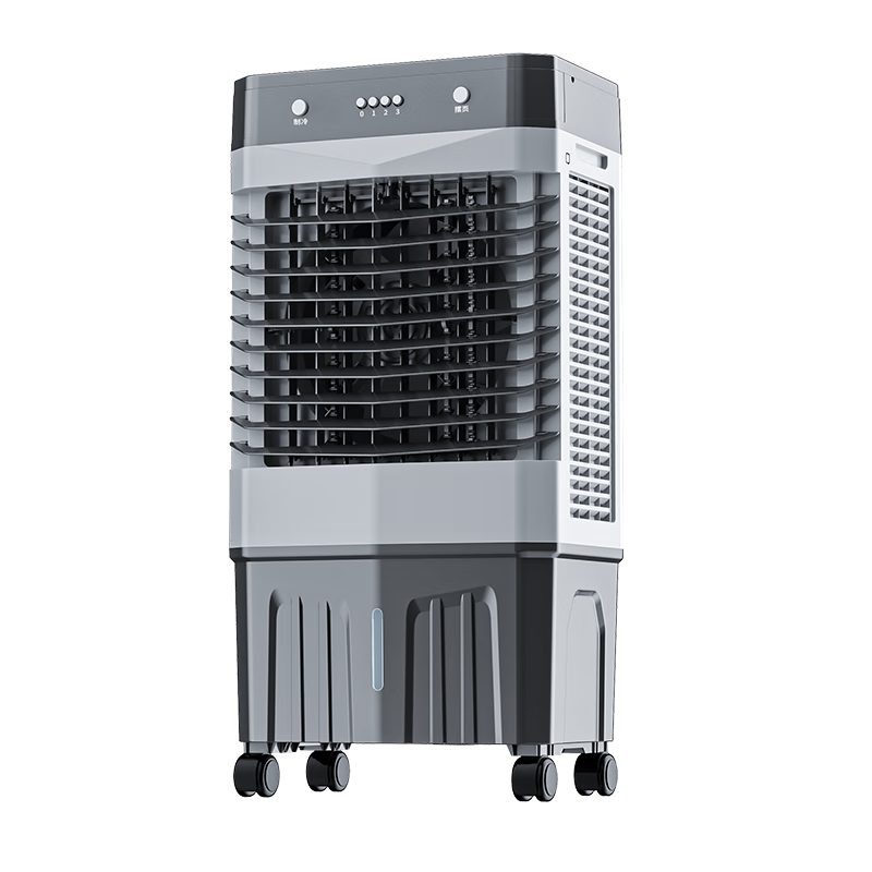 VCJ Powerful Cooling Commercial Evaporative Air Cooler High Airflow Water Cooling Fan Industrial Air Conditioner 40L Touch Control Timer ZHL-5500R