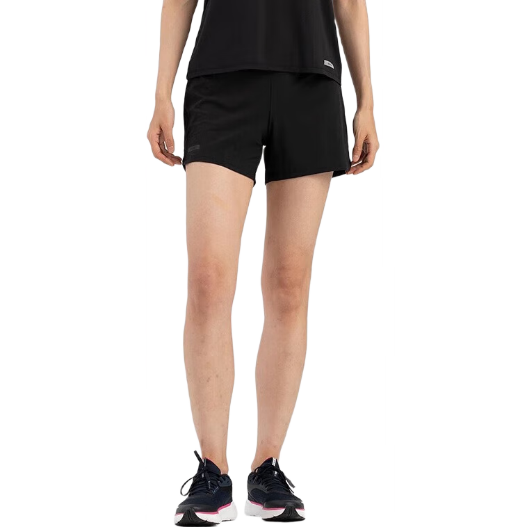 DECATHLON RUN DRY Women's Quick-Dry Running Shorts - Black 2730472 XS