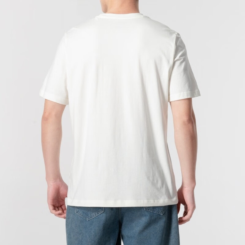 Adidas Men's Summer Fashion Round Neck Sports Casual Short-Sleeve T-Shirt IS2855 3