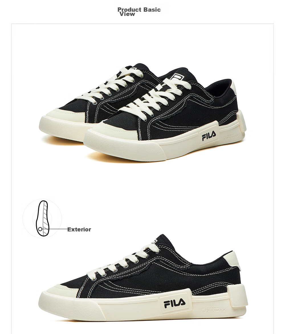 FILA FUSION POP Canvas Women's Sneakers Sports Casual Shoes 15