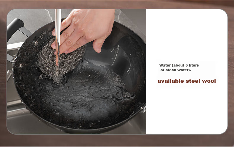 SUPOR Titanium Ceramic Non-Stick Health Pan, Flat Bottom Wok, Frying Pan, 30cm, Compatible with Induction Cookers, Easy to Clean, Low Smoke 7