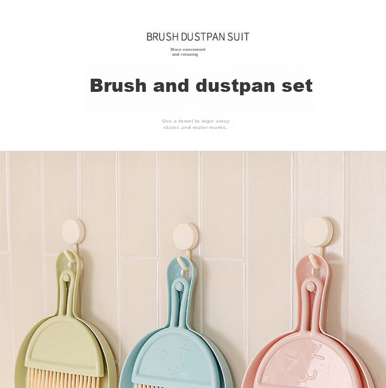 Home Maid Desktop Mini Broom And Dustpan Set, Keyboard Cleaning Brush with Dustpa 1