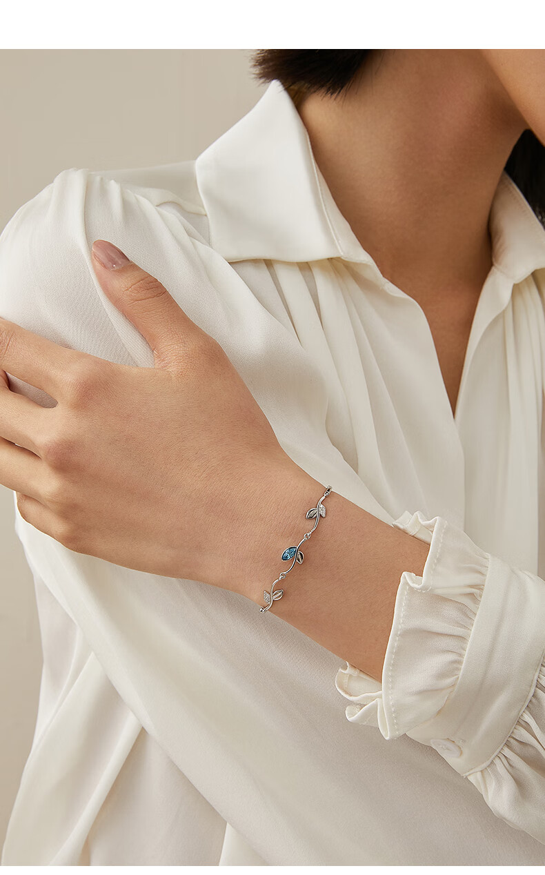 卡蒂罗925银手链女士首饰闺蜜学生老婆生日礼物送女友