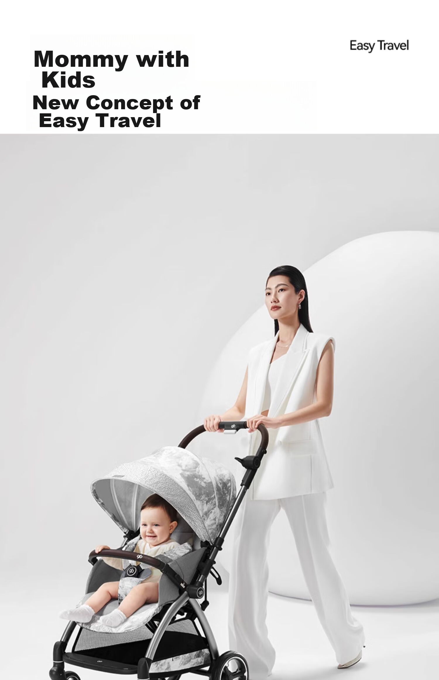Gb Stroller Can Sit And Lie Down, Reversible, Lightweight, High-View, Baby Walking Stroller, Safety Cabin No. 2 E5011 Baixuesha 13