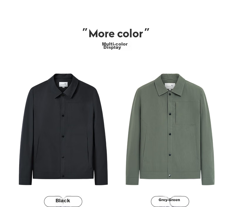 DANCING WOLVES [Delicate Lining] Workwear-Style Lapel Jacket, Autumn And Winter, Easy-Care Business Style, Commuter Men's Jacket 10