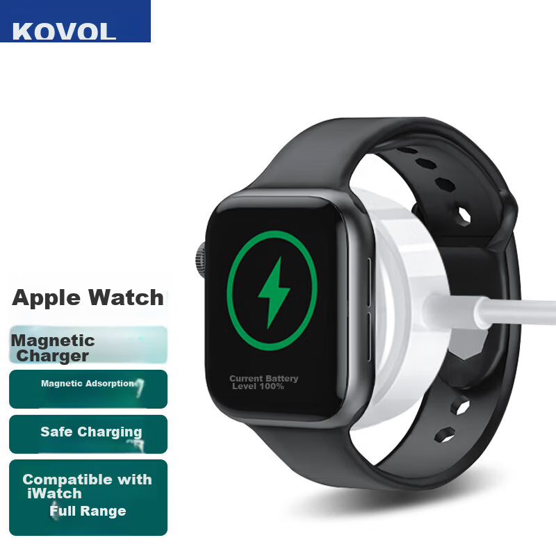 KOVOL Apple Watch Charger Magnetic Stand Compatible with Apple Watch 10/9/8/7/6/5/4/3/2/SE/Ultra