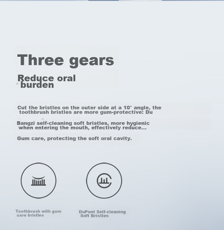 Mijia Compatible with T302 Series, Mijia Sonic Electric Toothbrush Heads (Standard Type), 3-Pack Birthday Gift 6