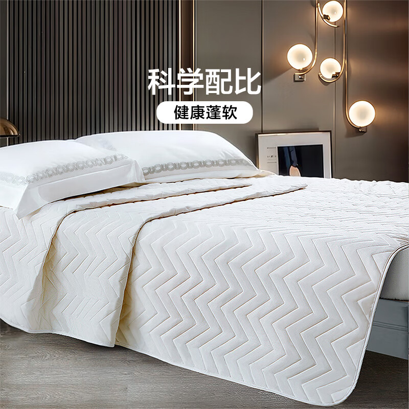 FUANNA Mattress, Dormitory Single Bed A-Class Soybean Protective Pad, Foldable Soft Mat for Students, 0.9-Meter Bed, Bunk Bed, Dormitory Pad