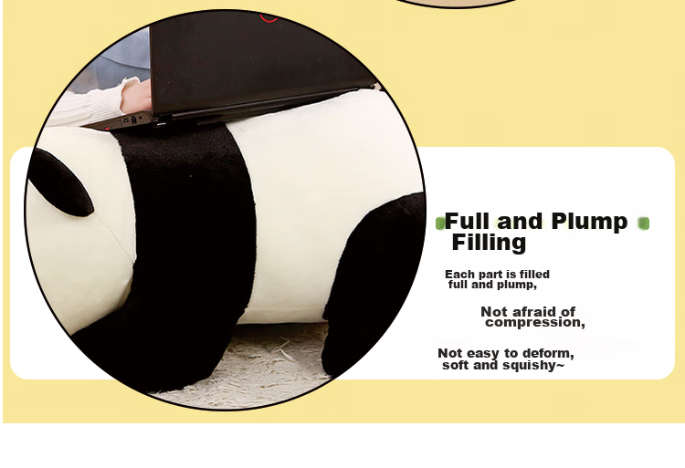 Aishangxiong Giant Panda Plush Toy Doll, Sleeping Pillow, Chengdu Souvenir, Children's Birthday Gift for Girls 9