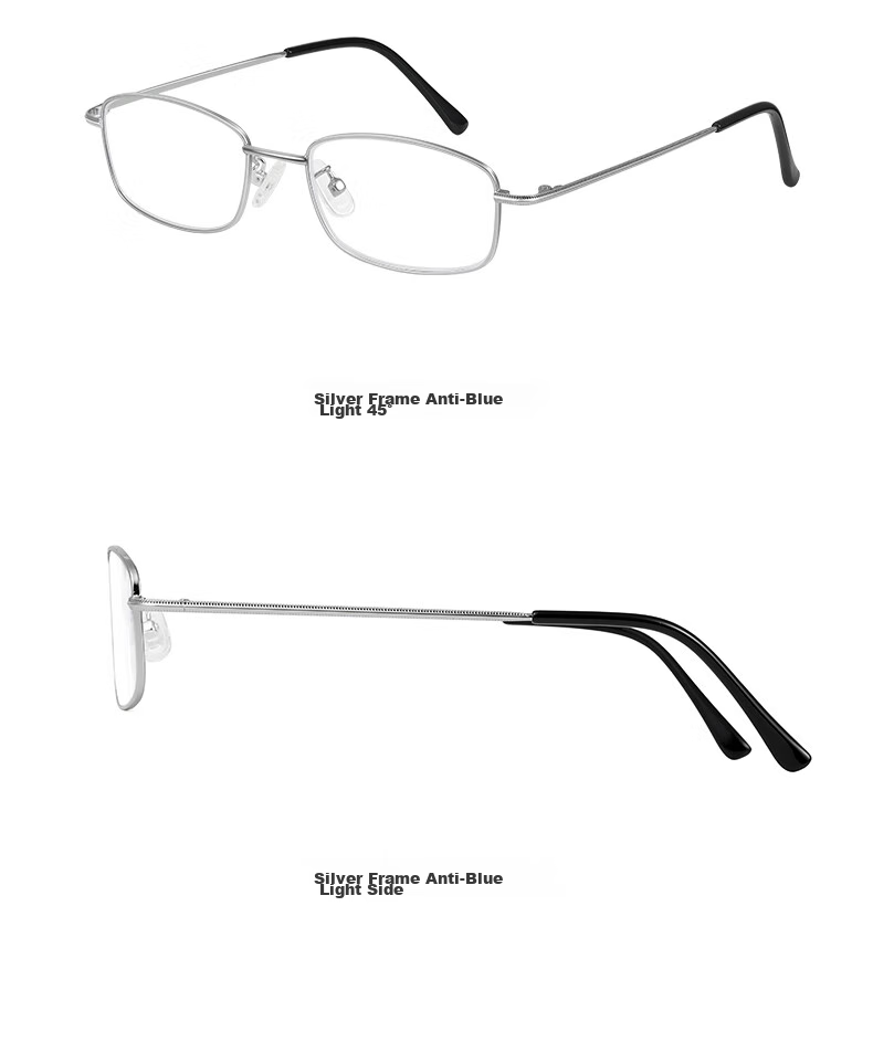 Wujiang Blue Light Blocking Reading Glasses for Men And Women, Imported High-Definition Presbyopic Glasses, 200 Degrees 18