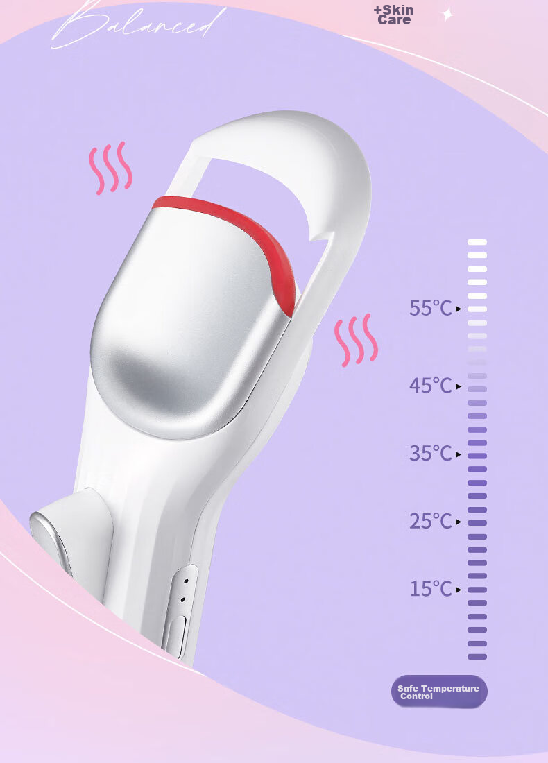 CENCI Electric Eyelash Curler, Fourth Generation, Heated Eyelash Curling Tool, Long-Lasting Shaping, Rechargeable Gift for Wome 10