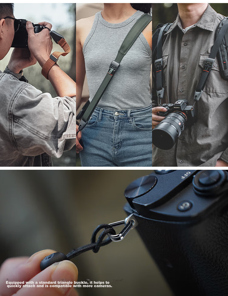 PGYTECH Dandelion Camera Backpack Strap, Photography Bag Camera Strap Accessory, Mirrorless And DSLR Camera Shoulder Strap Accessory, Suitable for Canon Sony Fuji Accessories 3