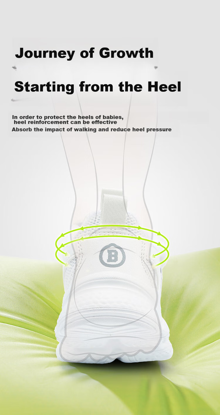 B.Duck Children's Sports Shoes for Boys And Girls, Summer White Sneakers with Single Mesh Breathable Design, Running Shoes 5001 White And Pink Size 33 7