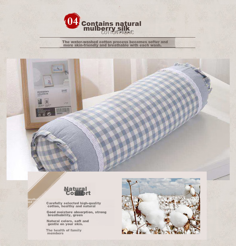 Hengyuanxiang Buckwheat Pillow, Deep Sleep Cervical Pillow, Single Sleeping Whole Head Pillow Core, Pure Buckwheat Hard Long Headrest, One Piece 6