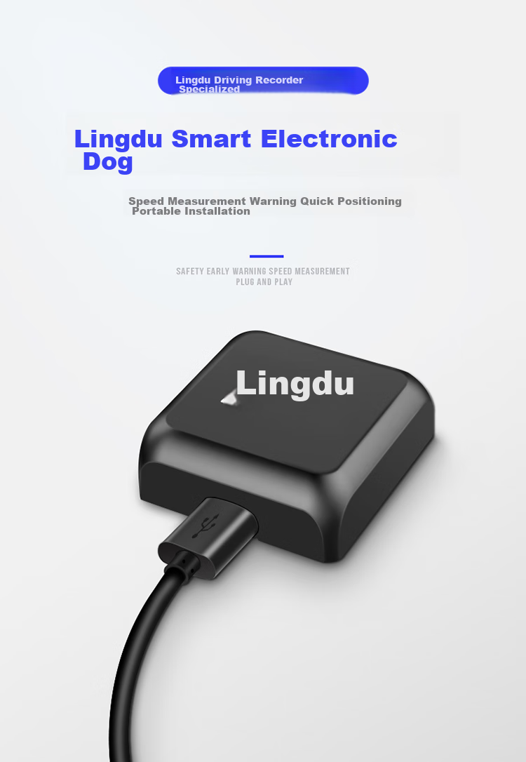 LNDU Lingdu Dash Cam GPS Module Time Calibration Speed Display (Only for Certain Models) 1