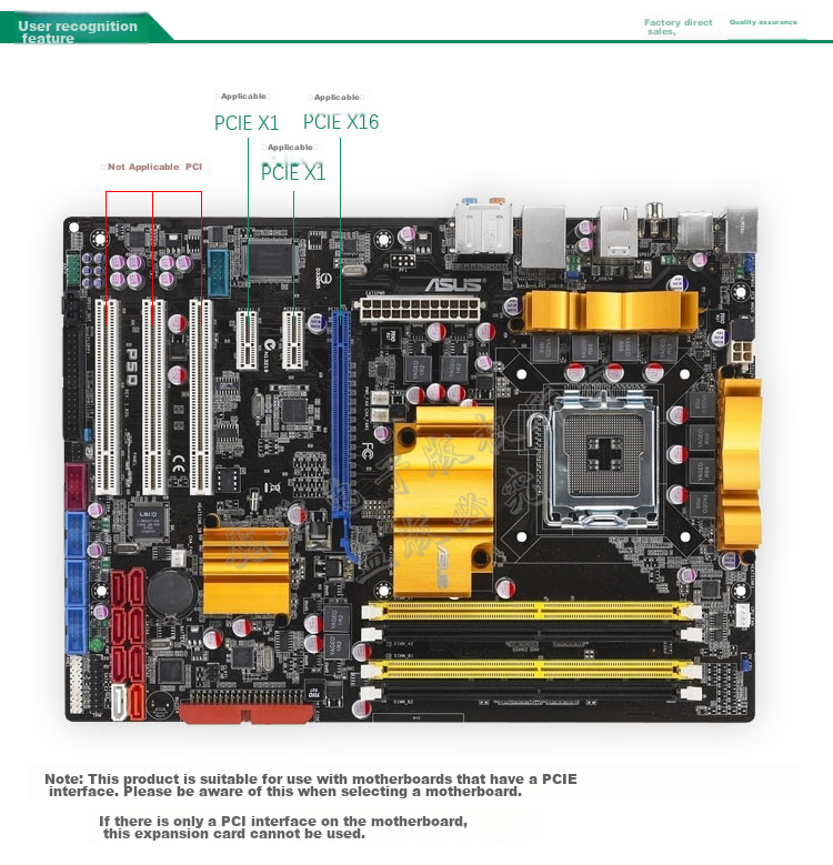 MOGE Desktop PCIE to 4-Port SATA 3.0 Hard Drive Expansion Card NAS Synology Hard Drive Card Windows/Linux Plug-And System Boot MC2662 5