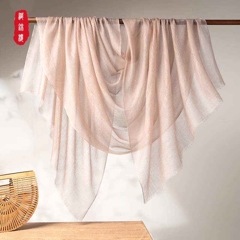 Zhijinlou Thin 100% Cashmere Scarf, Skin-Friendly Comfortable Fashionable Gift Shawl, Solid Color Simple Versatile Neck Wrap Birthday Present