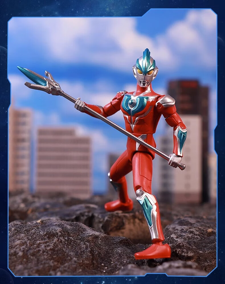 LDCX Dainade Kaijizetao Ultraman Action Figure Set Toy for Boys Children's Birthday Christmas Gift Box 13