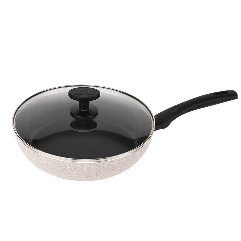 BALLARINI Non-Stick Pan with Titanium Ceramic Coating, Zero Fluorine Layer, Compatible with Induction Cookers, Flat Bottom Pan, 28CM, Laidro Series