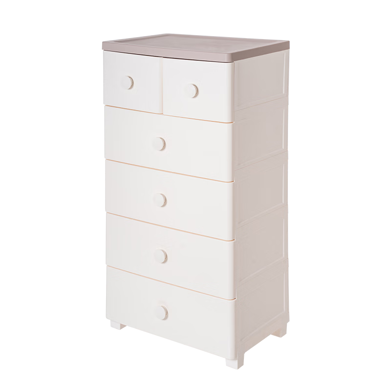 JD Original Storage Cabinet, Five-Drawer Chest, Can Be Used As A Changing Table Or Baby Care Cabinet, Extra Large Size for Living Room And Bedroom, 5 Layers, 60cm Wide