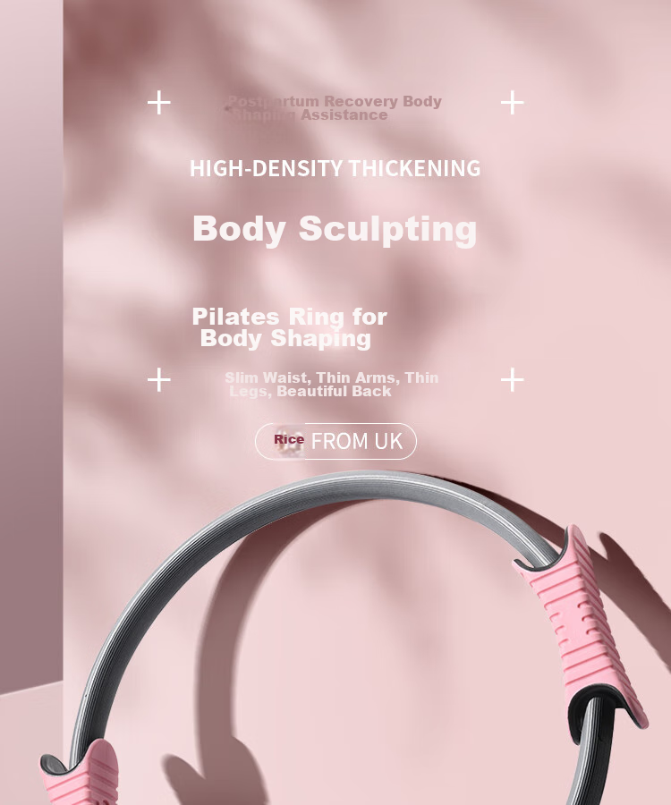 Yottoy Pilates Ring, Yoga Resistance Circle, Body Shaping Equipment, Beginner Yoga Accessory, Shoulder Opener, Back Beautifier, Fitness Yoga Ring 1