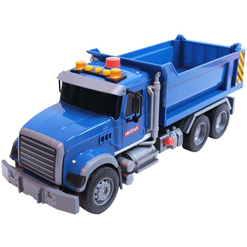 XST Oversized Dump Truck Toy Car for Boys, Construction Cargo Vehicle, Dongfeng Dump Truck with Inertia, 3-6 Years Old Birthday Gift