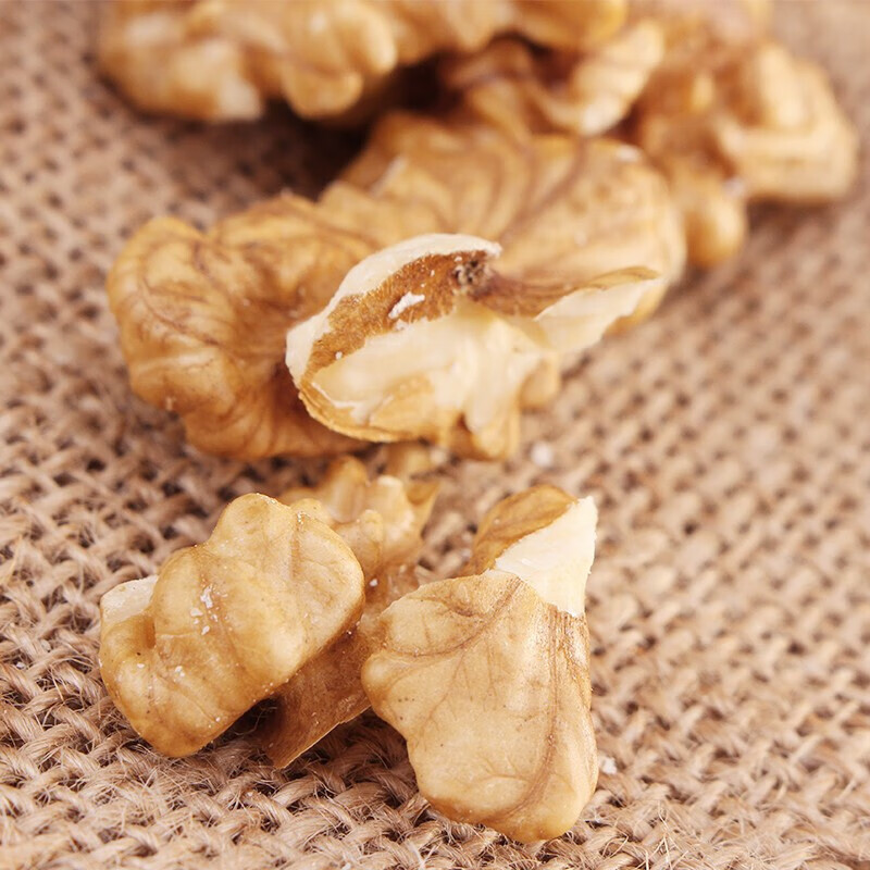 百历坚 罐装核桃仁500g 孕妇儿童休闲零食 每日坚果炒货 新疆纸皮核桃仁