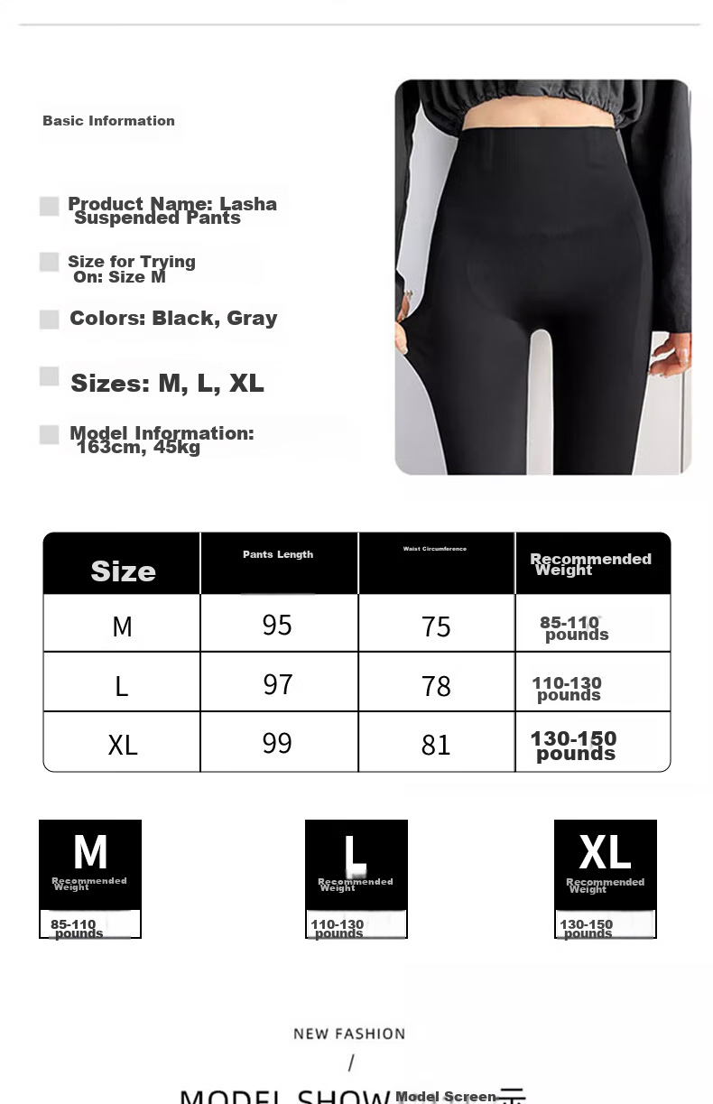 LangSha Leggings for Women, High-Waisted Tummy Control Yoga Pants for Autumn And Winter, Warm Shark Skin Pants, Elastic Butt-Lifting Suspended Pants for Outer Wear 17