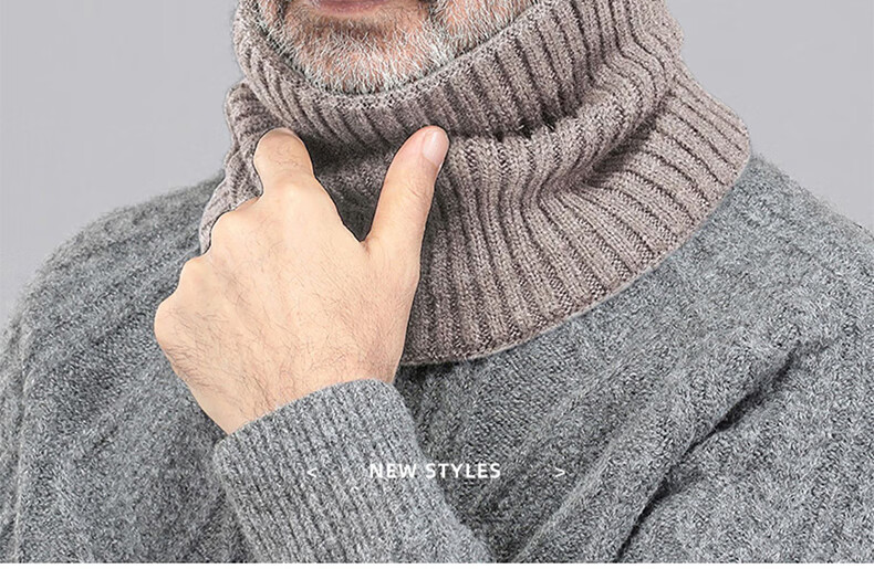 RED DRAGONFLY Hat for Men, Winter Season, Middle-Aged And Elderly, Grandfathers And Fathers, Cold Protection, Warmth, Windproof, Fleece-Lined, Thickened, Knitted Woolen Cap for The Elderly 20