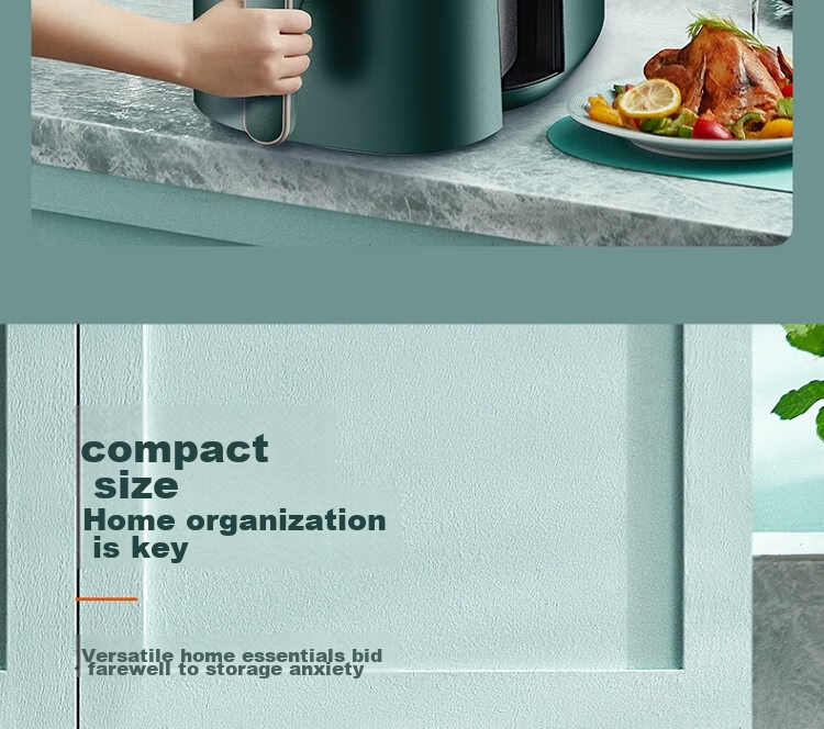 SUPOR ZMD Anxin Series, Cooking Visualization, Enjoy Delicious Food, Inner And Outer Metal Material, Steam Tender Frying, 1500W High Power, 6.0L Large Capacity, Air Fryer KJ60D76 23
