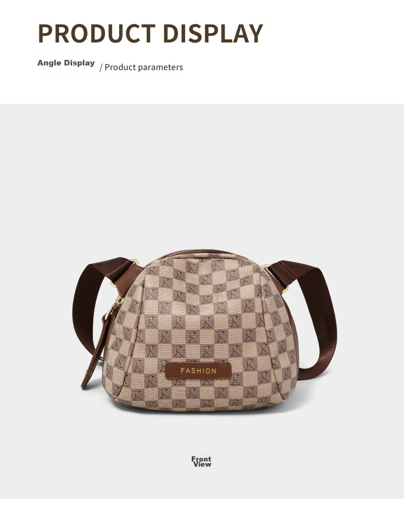 Aiqinghai Handbag, Women's Crossbody Bag, Shoulder Bag, Brand Shell Bag, Chest Pack, Birthday And Mother's Day Gift, Practical Present for Mom 16