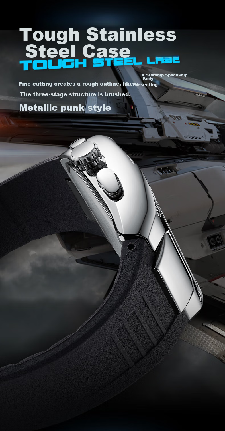 MARK FAIRWHALE Interstellar Watch, Men's Mechanical Style, Top Ten Famous Watches for Students, 2026 New Model Wristwatch, National Watch Brand, Birthday Gift for Boyfriend 8