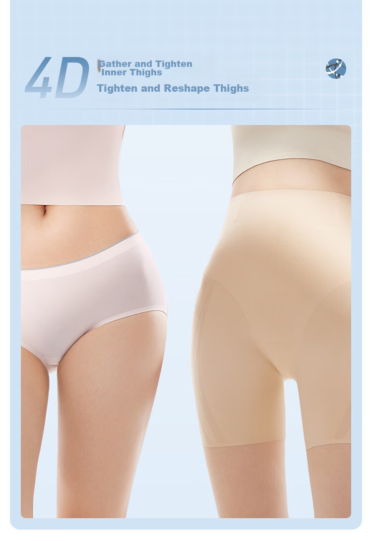 Beneunder Women's High-Waisted Shapewear Underwear, Tummy Control, Butt-Lifting, Waist-Slimming, Tummy-Reducing Safety Shorts 13