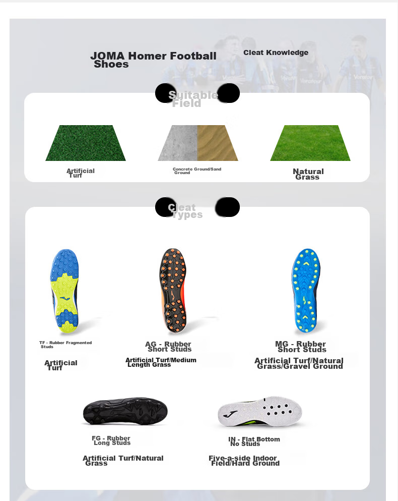 JOMA Velcro Children's Soccer Cleats, Molded Studs for Boys And Girls, Youth Student TF Football Training Shoes, Yellow-Green, Size 29 19