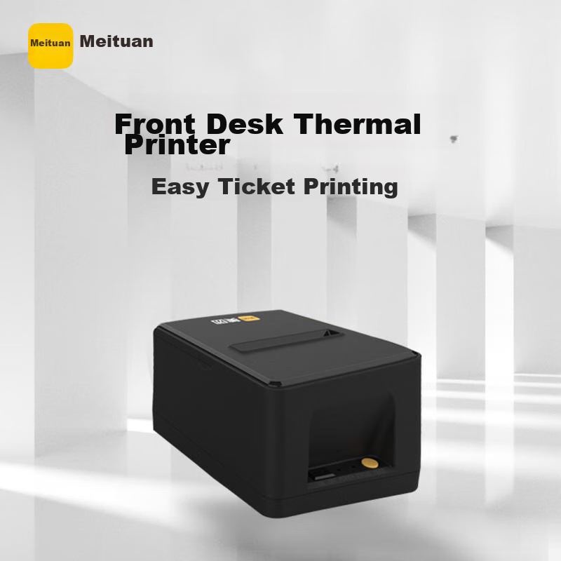 Meituan 58mm Thermal Receipt Printer, USB Connection, Automatic Printing for Restaurants, Supermarkets, Retail, And Takeout Orders