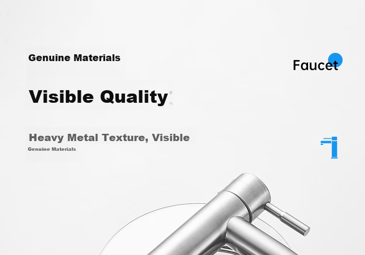 MEJUE Basin Faucet, Bathroom Sink Washbasin Vanity Heightened Faucet, Stainless Steel Single Cold Water Tap Z-016481 14
